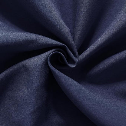 Bed Skirt Full Size Ruffled Bed Skirts with Split Corners, 16 Inch Drop Dust Ruffle Bed Skirt with Platform, Blue, Full - 16" Drop