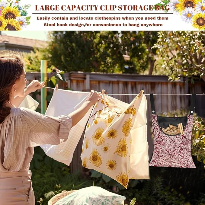 Strength Clothespin Bag 14.5x12 Inches - Image 5