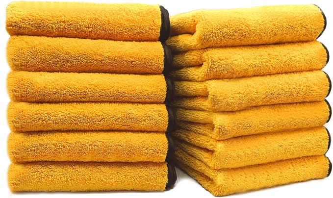 Solid Multipurpose Plush Microfiber Cleaning Cloth by Unknown