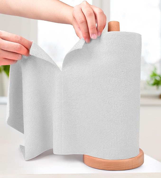 KitchLife Microfiber Cleaning Cloth Roll by OverDoorHooksKitchenSupplies