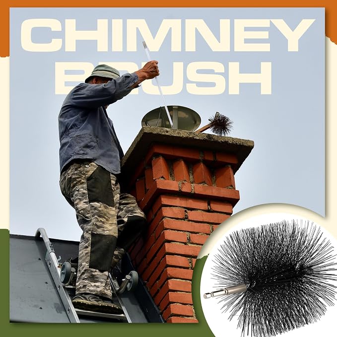 Wire Chimney Cleaning Brush - Image 5