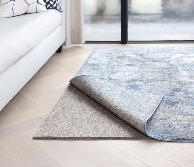 RUGPADUSA - Dual Surface - 5'x7' - 1/2" Thick - Felt + Rubber - Non-Slip - Image 2