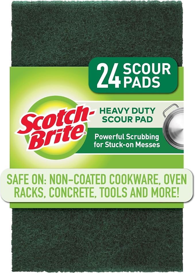 Scotch-Brite Heavy Duty Scour Pads, Scouring Pads by Scotch-Brite
