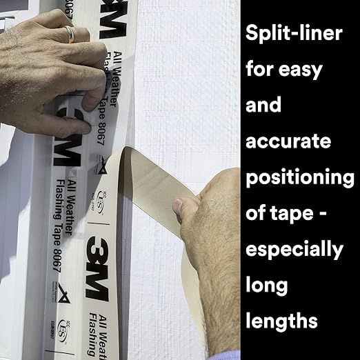 3M All Weather Flashing Tape 8067-3" x 75ft, Waterproof Seals - Image 5