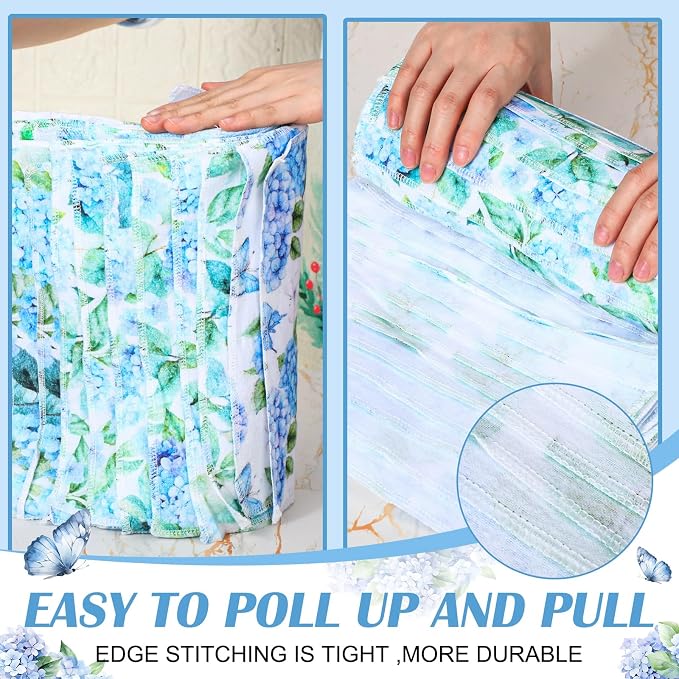 36 Pack Reusable Cleaning Cloths Washable Cotton Kitchen Dish Towels - Image 5
