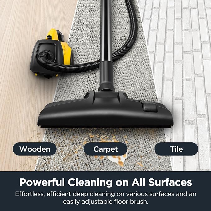 Eureka 3670M Canister Cleaner, Lightweight Powerful Vacuum - Image 6