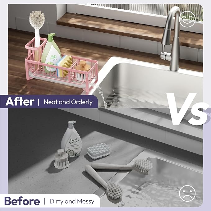 SWTYMIKI Sponge Holder for Kitchen Sink - Image 5