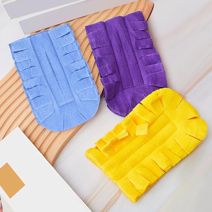 Zubebe 12 Pcs Duster Refill Reusable Fleece Duster Refills Feather Flat Dusters - Image 6