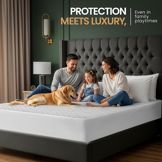 Utopia Bedding Waterproof Mattress Protector Twin Size, Premium 3D Air Soft - Image 6