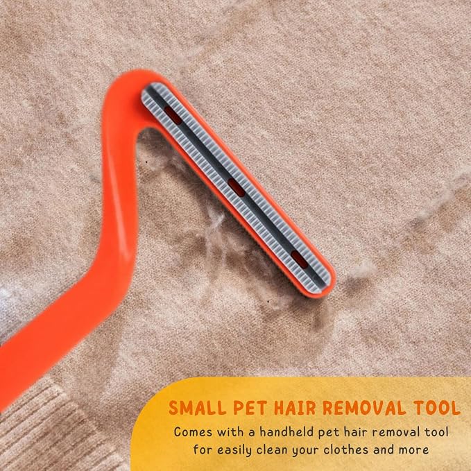 Carpet Rake for Pet Hair Removal, Stair Carpets and Couch Cleaning Rake - Image 4