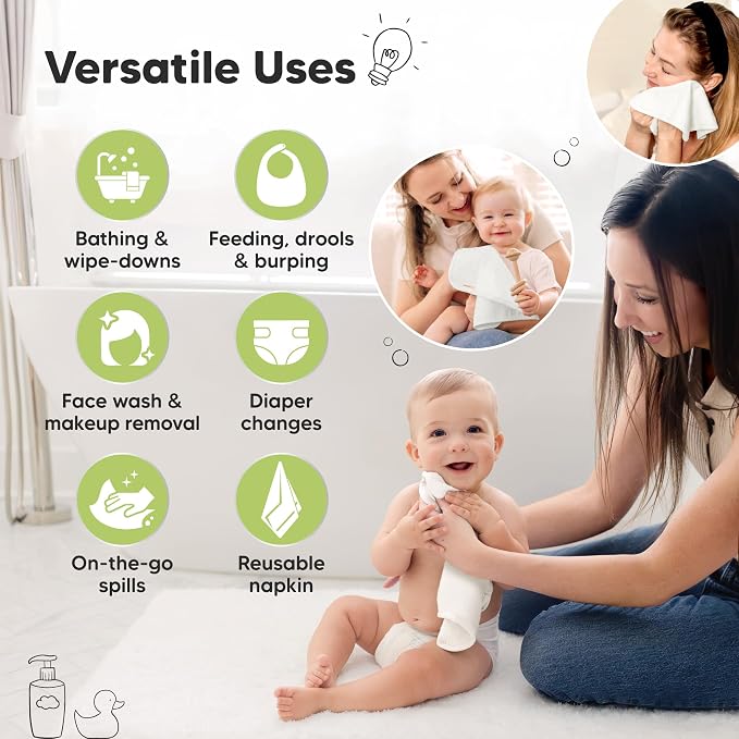 6-Pack Baby Washcloths - Image 6