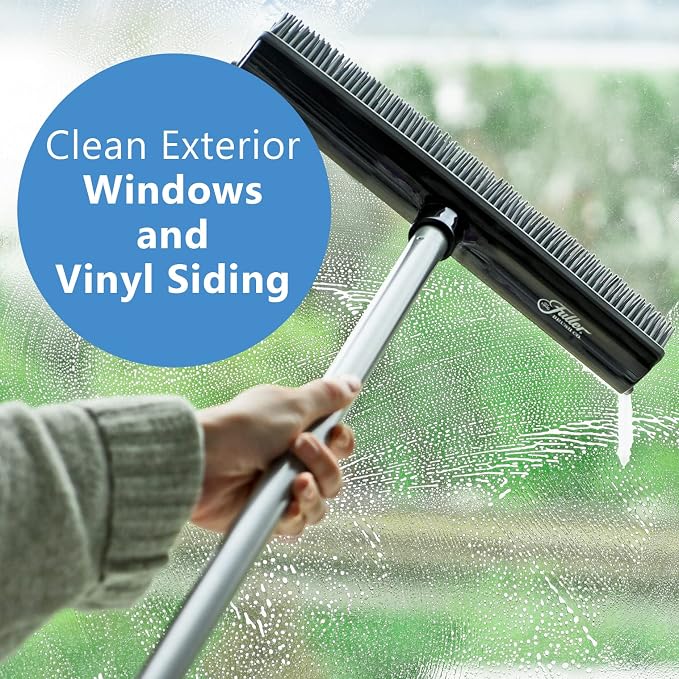 Fuller Brush Rubber Broom – for Carpets Floors Stairs Upholstery – - Image 5