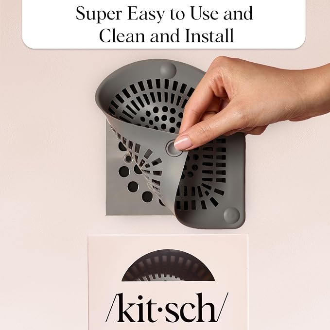 Kitsch Shower Drain Hair Catcher - Image 7