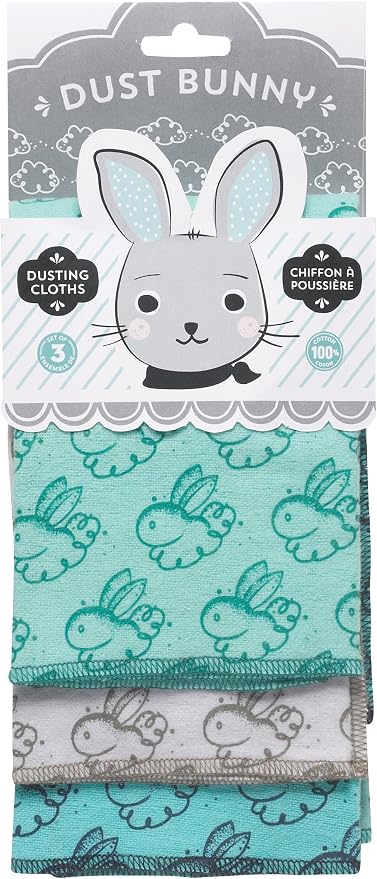 Now Designs Dust Bunny Dusting Cloths | Set of 3 - Image 2