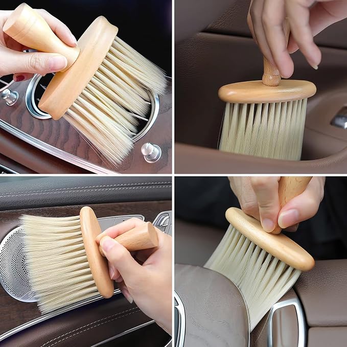 High Density Ultra Soft Detail Brush Car Interior Dust Brush Accessories Car - Image 3