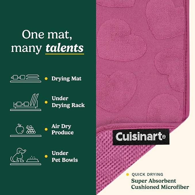 Cuisinart Dish Drying Mats for Kitchen Counter - Image 3