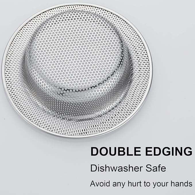 LASSHSWA Kitchen Sink Strainer Stainless Steel, Kitchen Sink Drain Strainer - Image 5