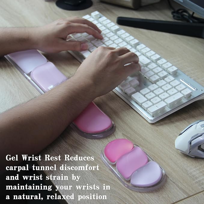 Ergonomic Cooling Gel Wrist Rest Pad - Image 4