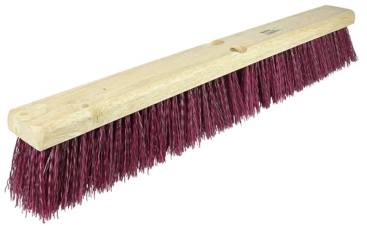 Weiler 42025 18" Garage Brush, Maroon Synthetic Fill by WeilerAbrasives