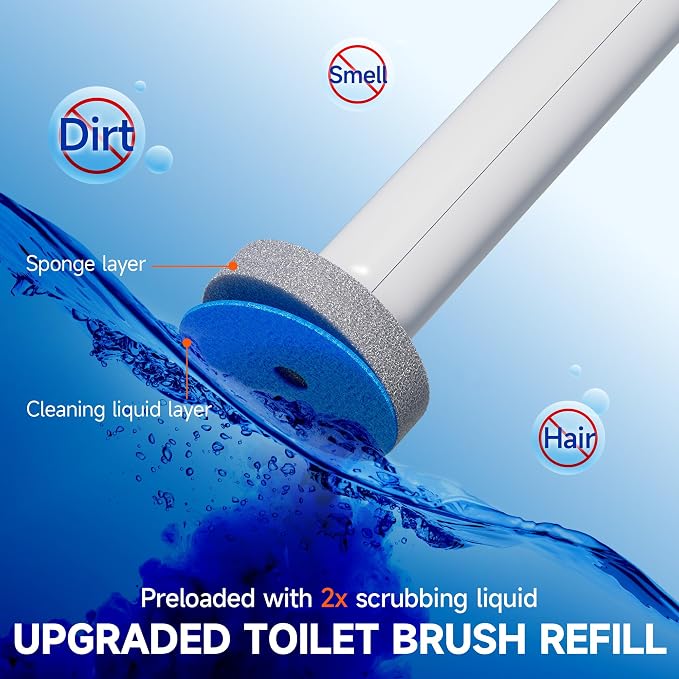CTIME - 36 Replacement Toilet Brush Heads, Suitable - Image 5