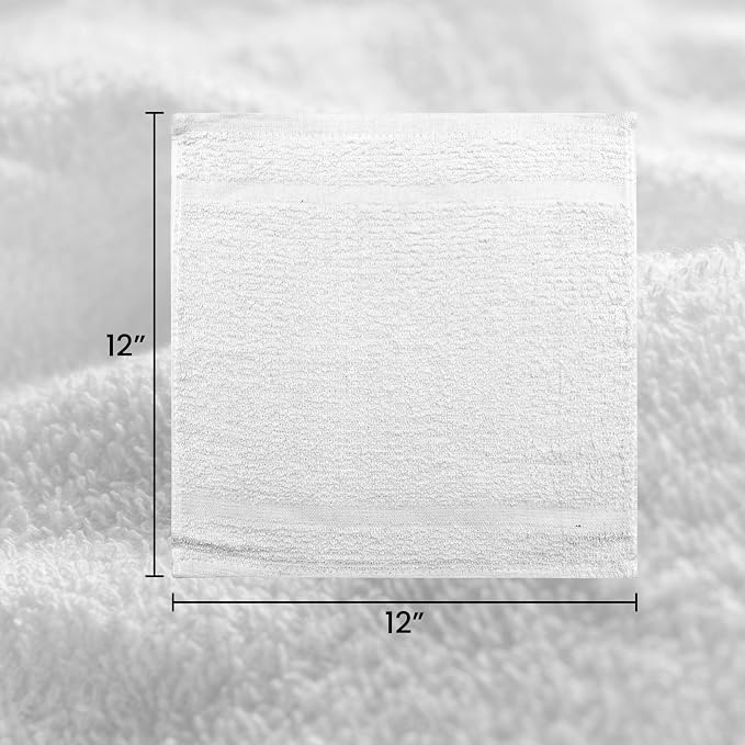 ZUPERIA 100% Cotton Terry Towels Cleaning Cloths, Highly Absorbent, Reusable - Image 6