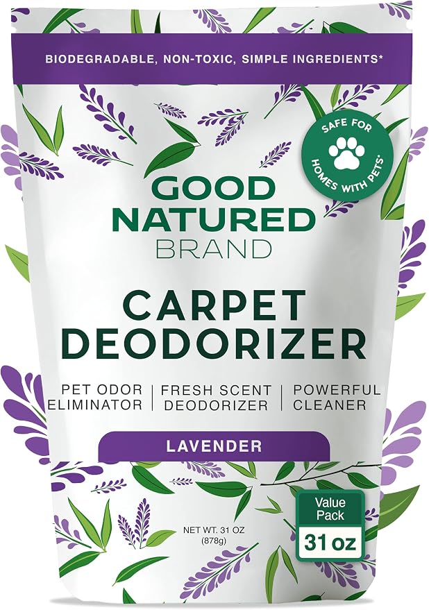 Good Natured Brand | Carpet Deodorizer & Freshener Powder | 31 oz Pet Odor by GoodNaturedBrand