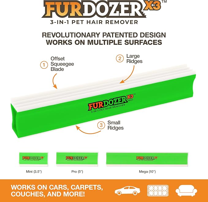 FurDozer Pet Hair Remover & Auto Detailing Tools - Image 2