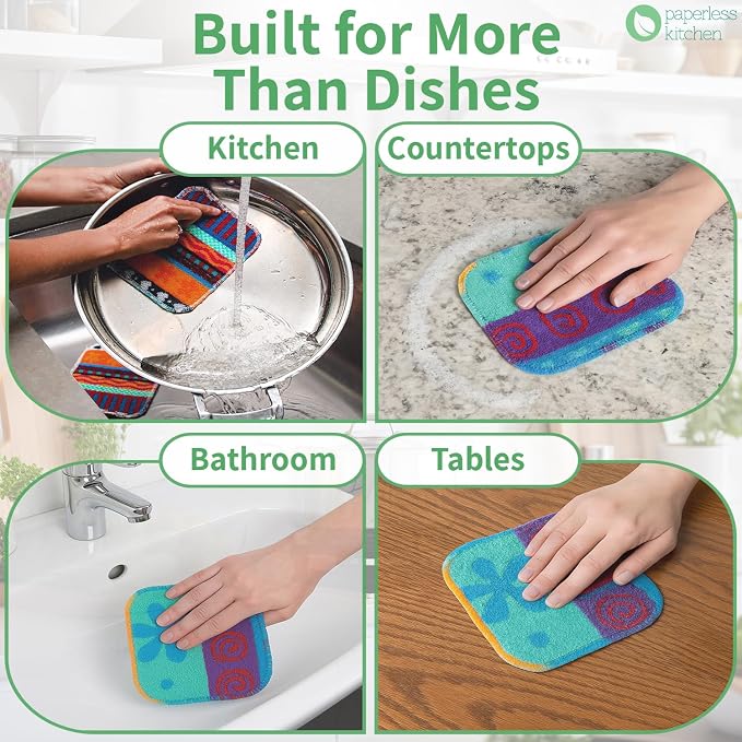 Kitchen Dish Scrubbers | Soft Scrub - Image 5