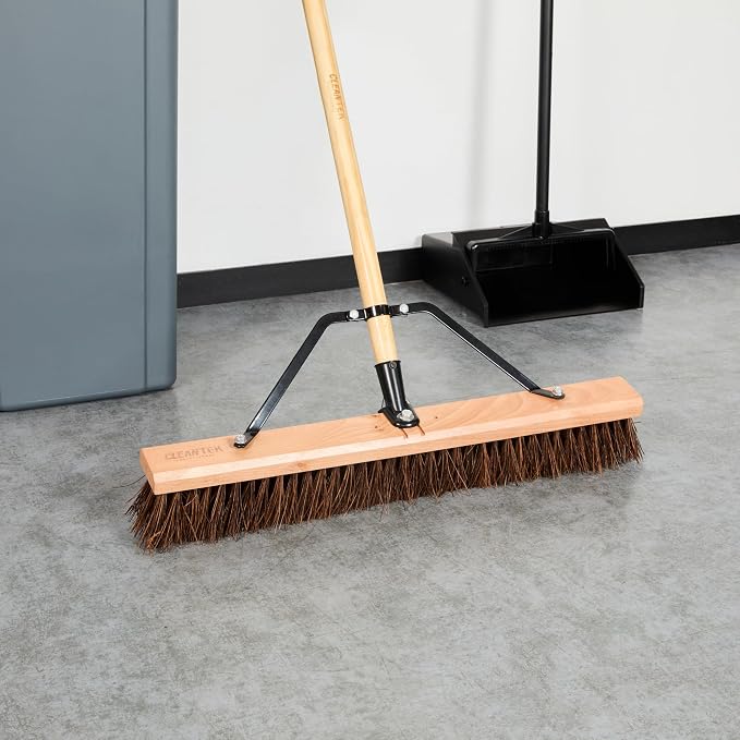 Restaurantware-BROOM HEAD ONLY: Clean Tek Professional 24-Inch Indoor Broom Head - Image 3