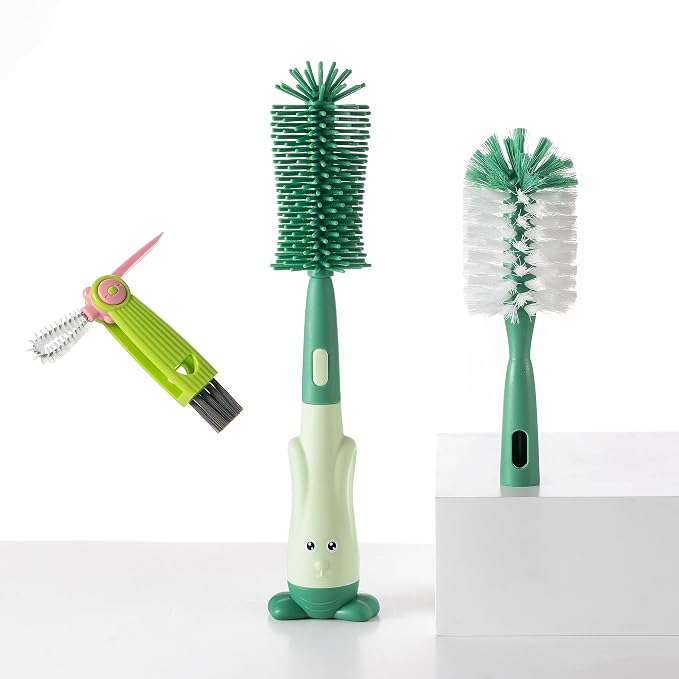 Chemimoso Cup Cleaning Brush, Silicone Baby Bottle Brush by Unknown