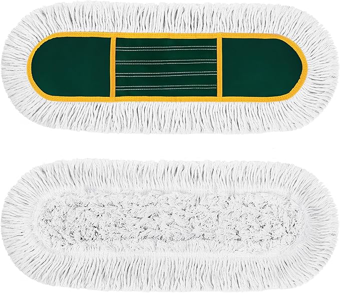 2PK 24” Extra Large Commercial Dust Mop Heads, Only Compatible by KalTell