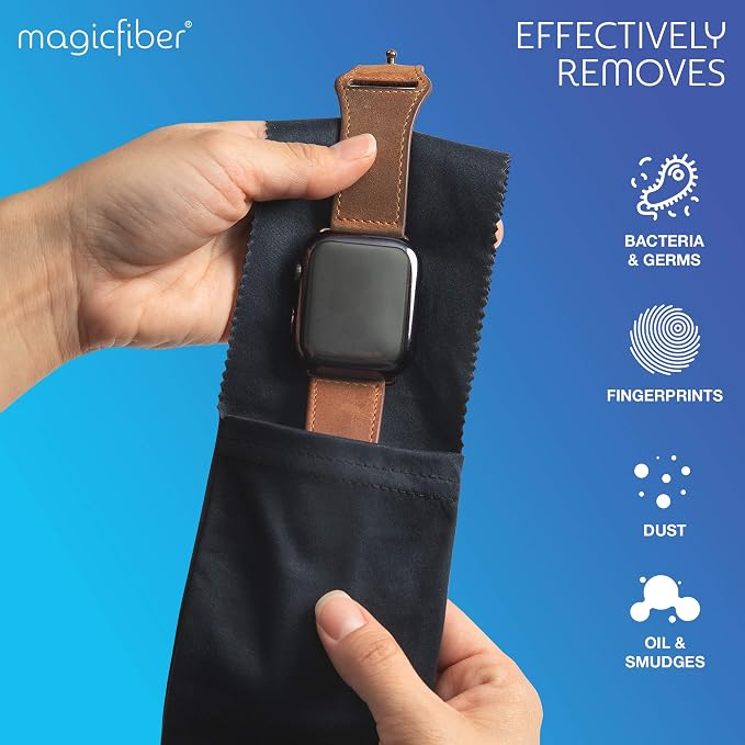 MagicFiber Ultra-Soft Microfiber Glasses & Sunglasses Pouch Case Slim Eyeglass - Image 7