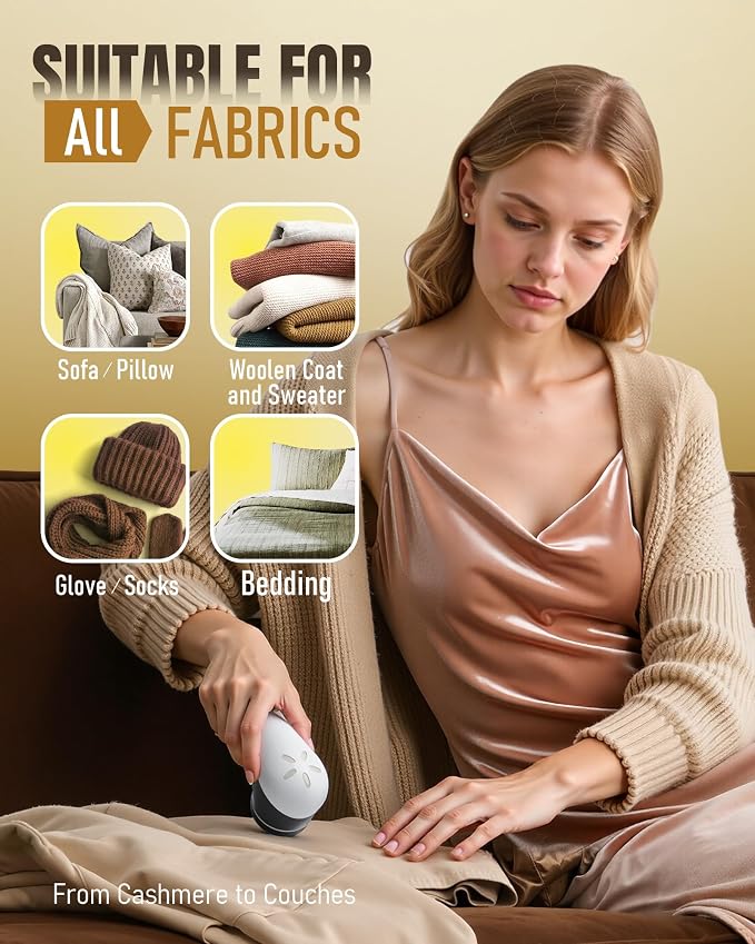 POPCHOSE Fabric Shaver, Lint Shaver - Image 3