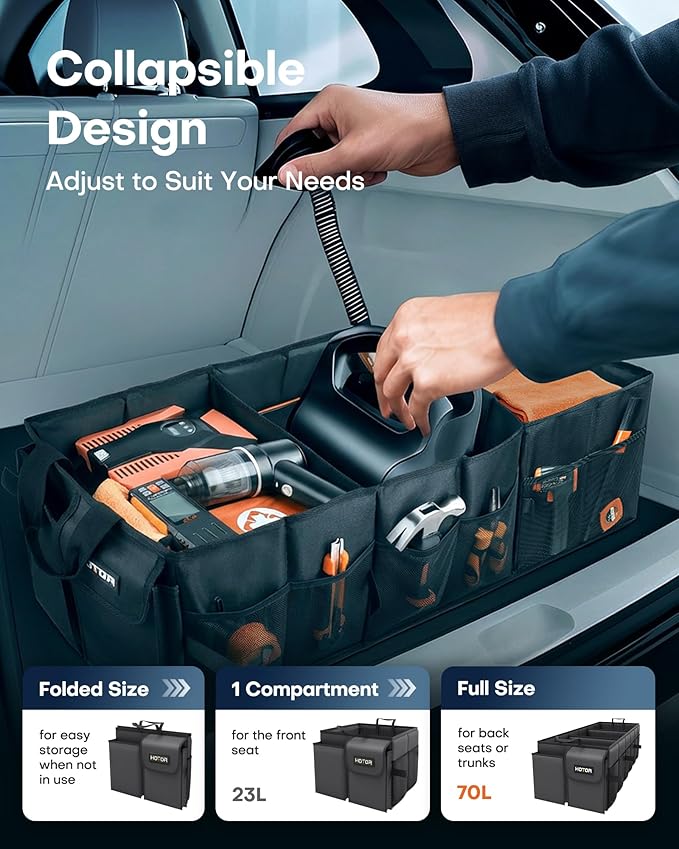 HOTOR Trunk Organizer for Car - Image 5