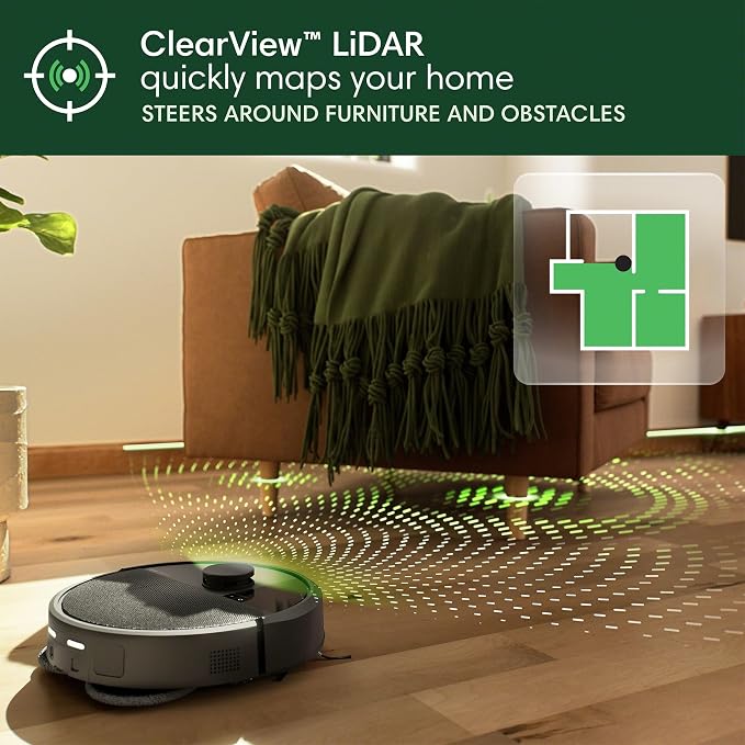 iRobot Roomba Plus 405 2in1 Vacuum & Mop Robot - Image 7