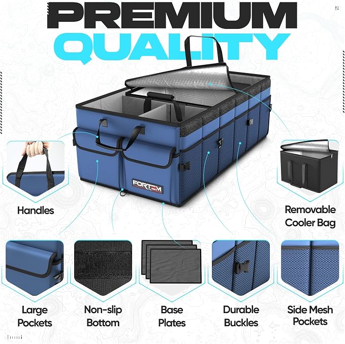 FORTEM Trunk Organizer with Cooler - Image 2