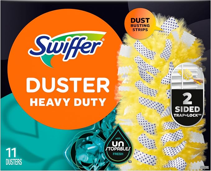 Swiffer Dusters Multi-Surface Heavy Duty Duster Refills, Unstopables Fresh Scent - Image 16