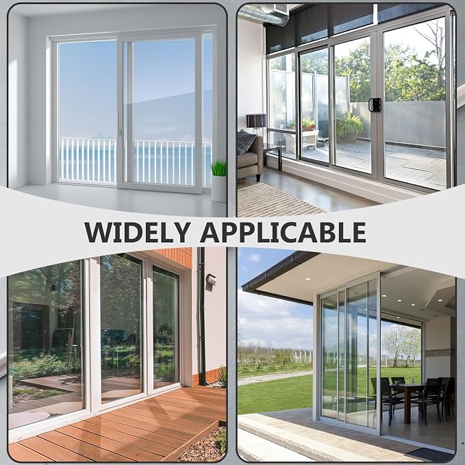 2 Pcs Sliding Screen Door Replacement Track 72 Inch Vinyl Bottom Track Sliding - Image 5