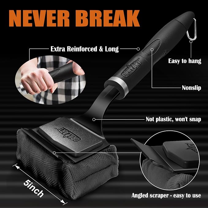 GRILLART Grill Brush Bristle Free - Image 3