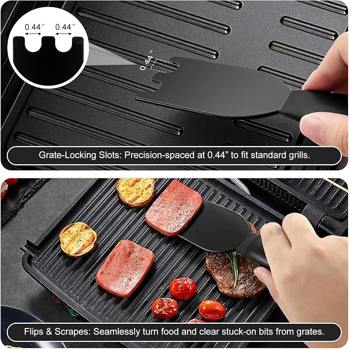 4-Pack Cleaning Sponge 12207 and 2-Pack Grill Scraper - Image 5
