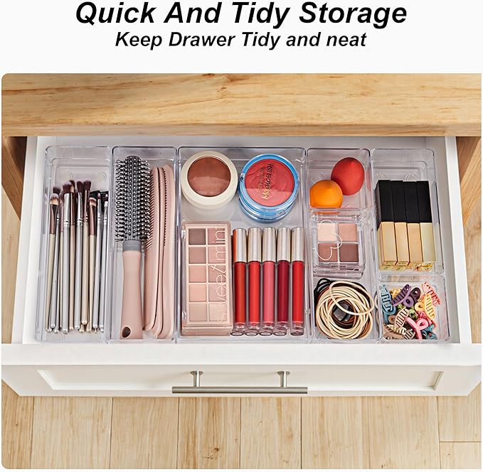 SMARTAKE 25-Piece Drawer Organizer - Image 5