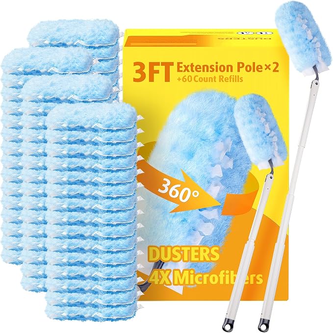 60 Count Heavy Duty Duster Refills by AIRU