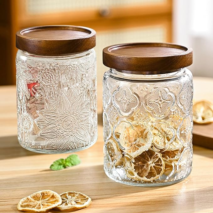24 OZ/6 PCS Glass Storage Jar - Image 6