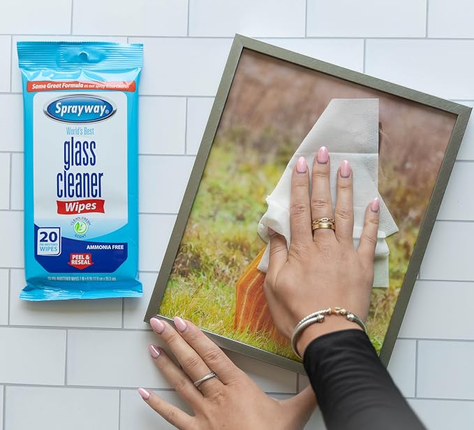 Sprayway SW199R Ammonia-Free Glass Cleaner Wipes, Fresh Scent - Image 4