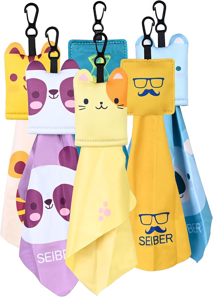 SEIBER Glasses Cleaning Cloth, Microfiber Cleaning Cloths, Eyeglasses Clean by SEIBER