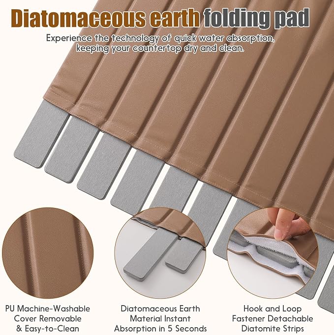 Dish Drying Mat，Stone Drying Mat - Image 3