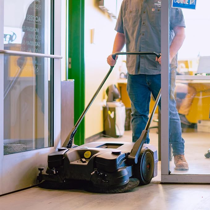 30" Battery Powered Push Sweeper - Image 9