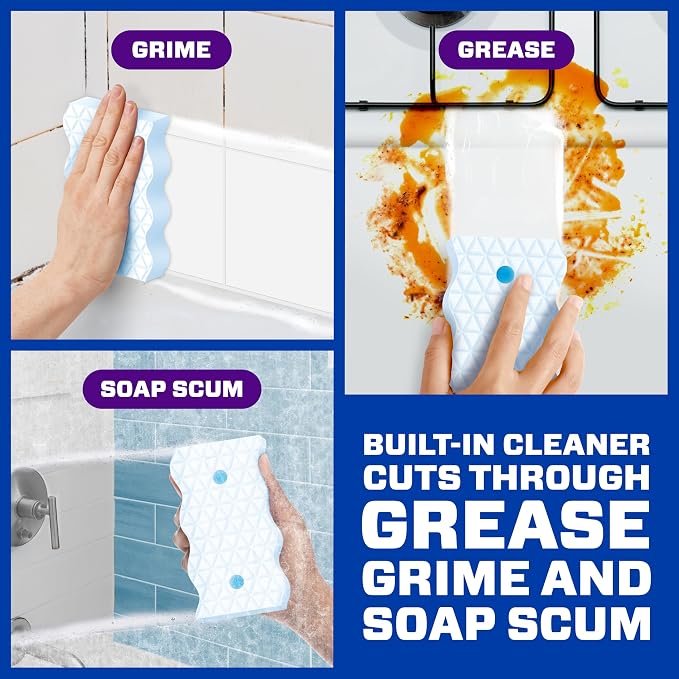 Mr. Clean Magic Eraser Foaming Sponge | Ultra Foamy | Cuts Through Grease | - Image 6