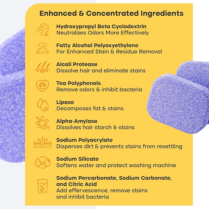 Washing Machine Cleaner Tablets Ultra – 40% Stronger Formula: Designed - Image 7