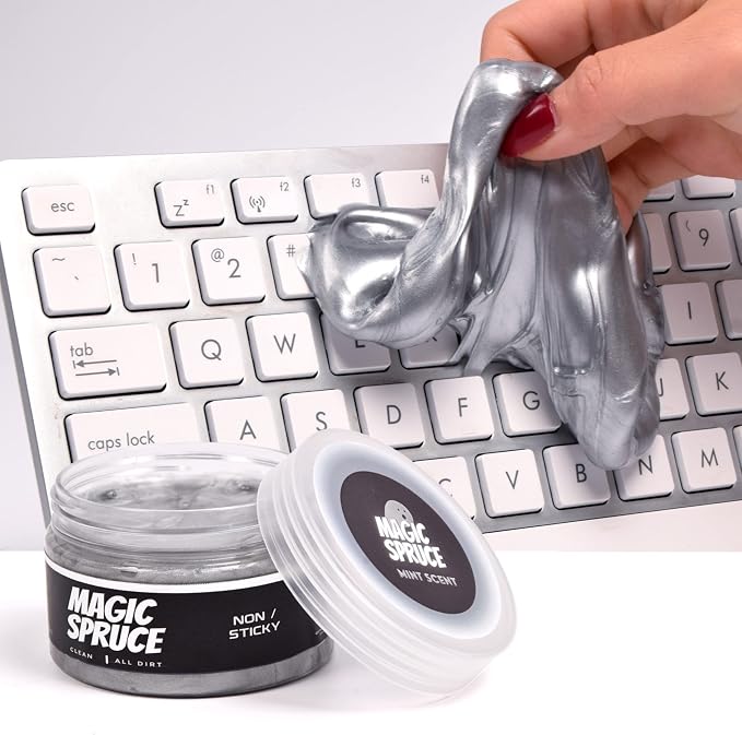 MAGIC SPRUCE Cleaning Gel for Car Interior, Universal Car Cleaning Kit by ToysButty